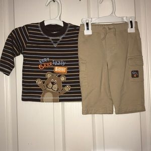 Carter’s pants with long sleeve shirt